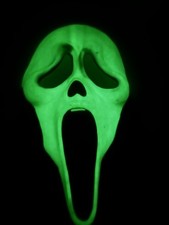 Vintage Ghostface Mask FunWorldDiv Gen 2 GLOW IN THE DARK Scream Vanilla Scent