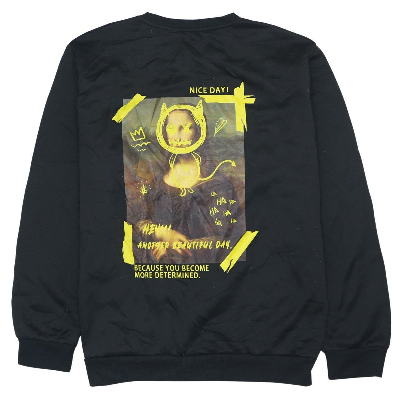 Shein Black Sweatshirt Mens 2Xl