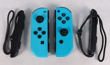 Nintendo Switch Joy-Con (L) / (R) Neon Blue / Neon Blue READ AD!