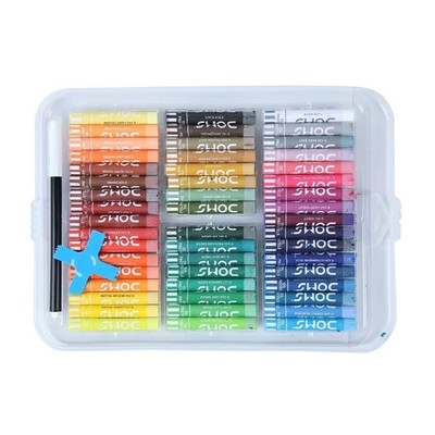 Doms 50 Shades Oil Pastel Smooth Color For Better Effect Free Scrapping Tool