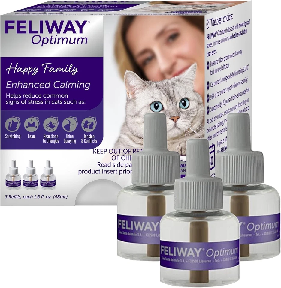 Feliway Optimum 30 Day Refill X 3 Value Pack - image 2 of 4