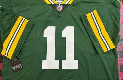 Green Bay Packers #11 Jayden Reed Green Stitched customized Jersey Men s L NWT