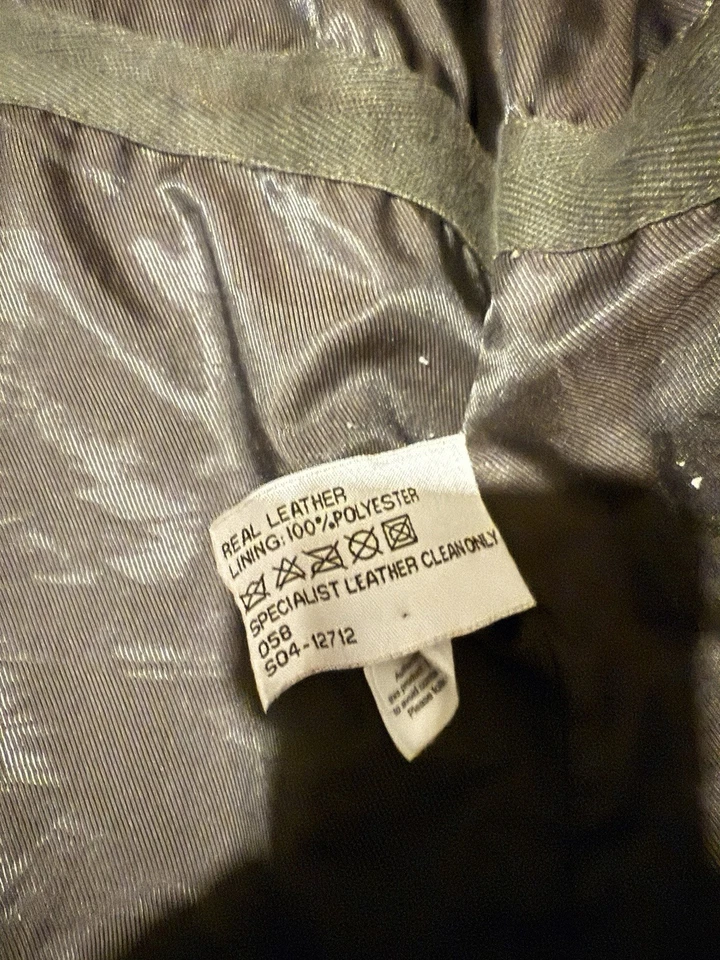 Balmain Paris Men's Real Leather Jacket Brown, Size Small - Image 3 of 4