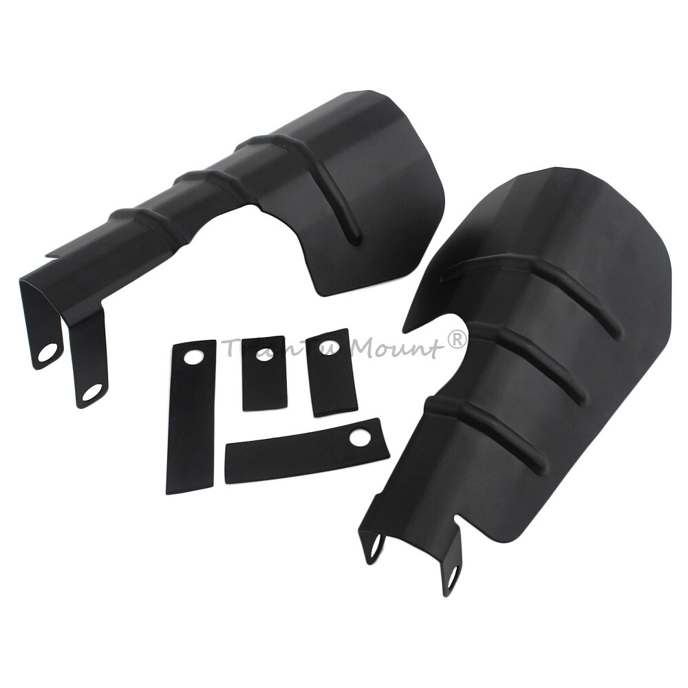 New Style Matte Black Hand Guards For Harley Touring Dyna Softail Honda Yamaha