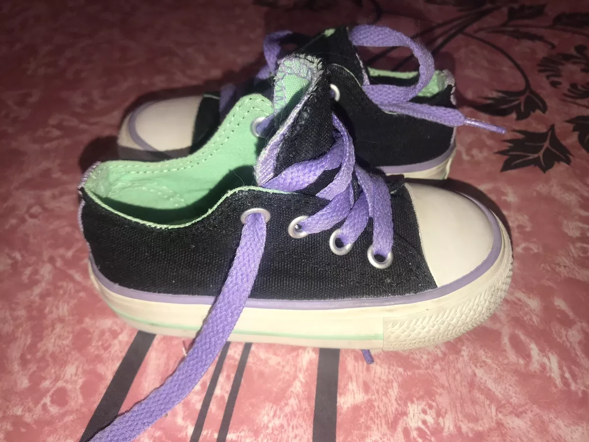 Purple clearance converse toddler