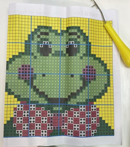 Kit de gancho de cierre vintage Wonder Art Frog #o 426186 con gancho de cierre - Imagen 3 de 12