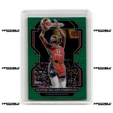 2022 Panini Prizm WNBA - Shatori Walker-Kimbrough #54 Green Prizm SP