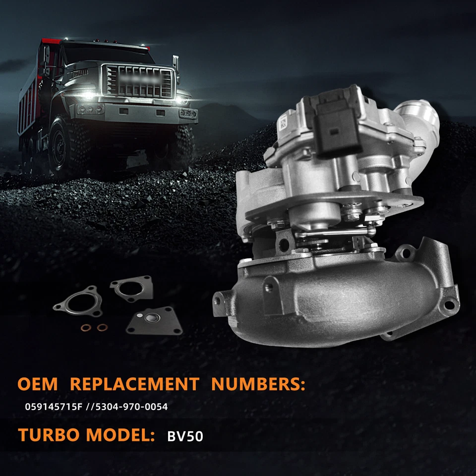 Turbolader für VW Touareg Phaeton 3.0 V6 TDI Audi A8 Q7 4LB 3.0 TDI 059145715F - Bild 4 von 4