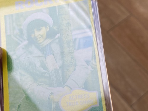 1979 Rocky II Topps Vault Color Proof #15 Schauspielerin Talia Shire Adrian Balboa Lesen - Bild 3 von 12