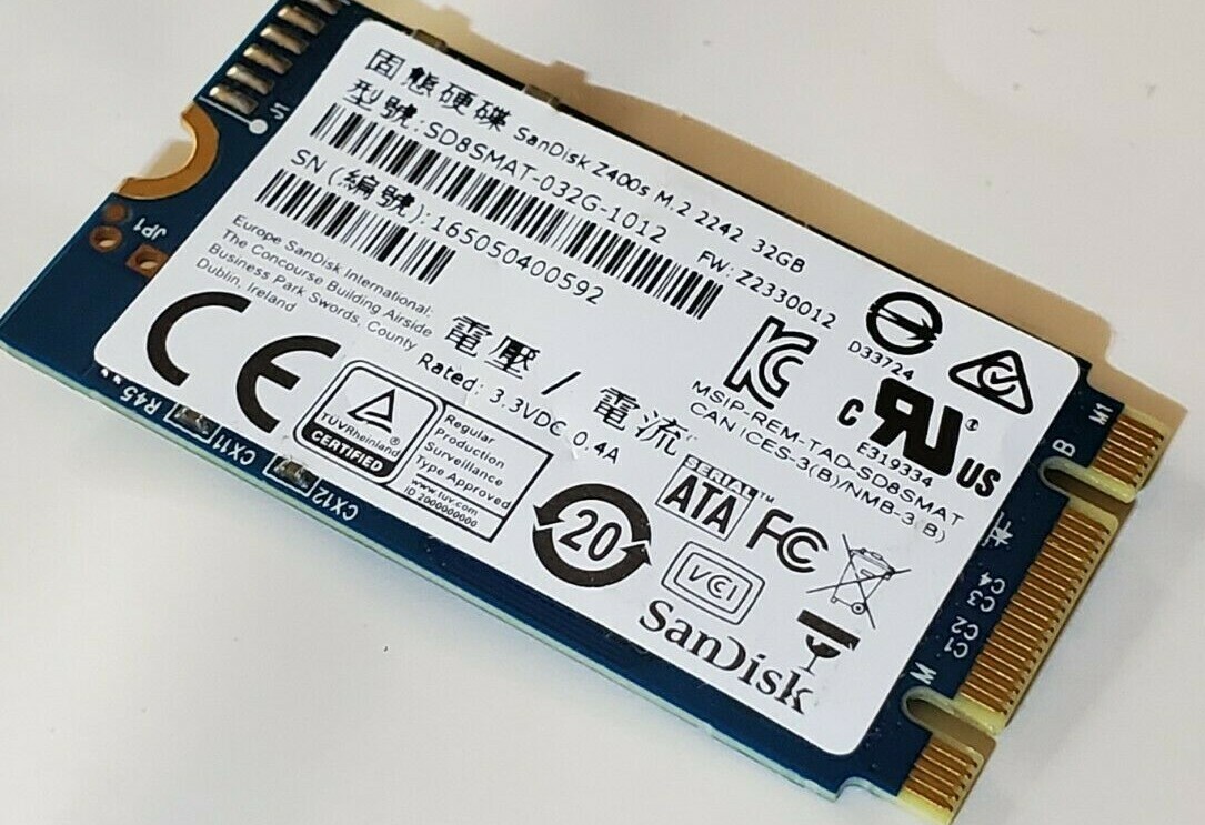 SanDisk SD8SMAT-032G-1012 32GB SSD Solid State Hard Drive Dell