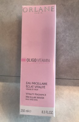 Orlane Oligo Vitamin Vitality Radiance Micellar Water for Face & Eyes Sealed