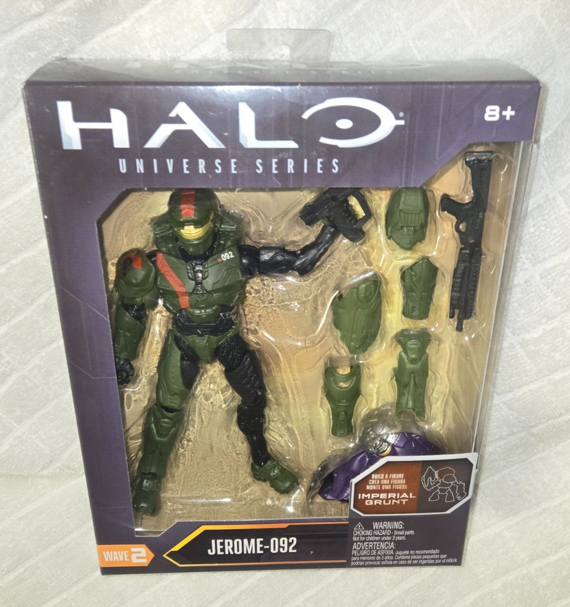 HALO Universe Series Spartan JEROME-092 Action Figure Wave 2 BAF