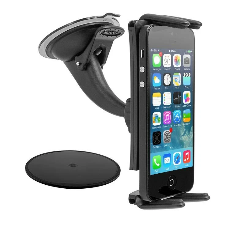 SM615 Windshield Car Mount Holder for Samsung Galaxy Apple iPhone 15 pro/Pro Max - Image 2 of 3