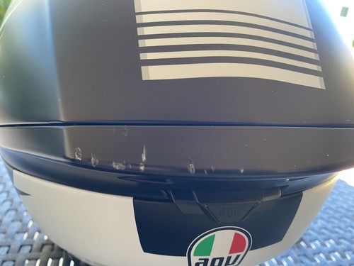 Casco AGV K5 S Darkstorm “usato” colore nero opaco/giallo taglia XL - Foto 4 di 11