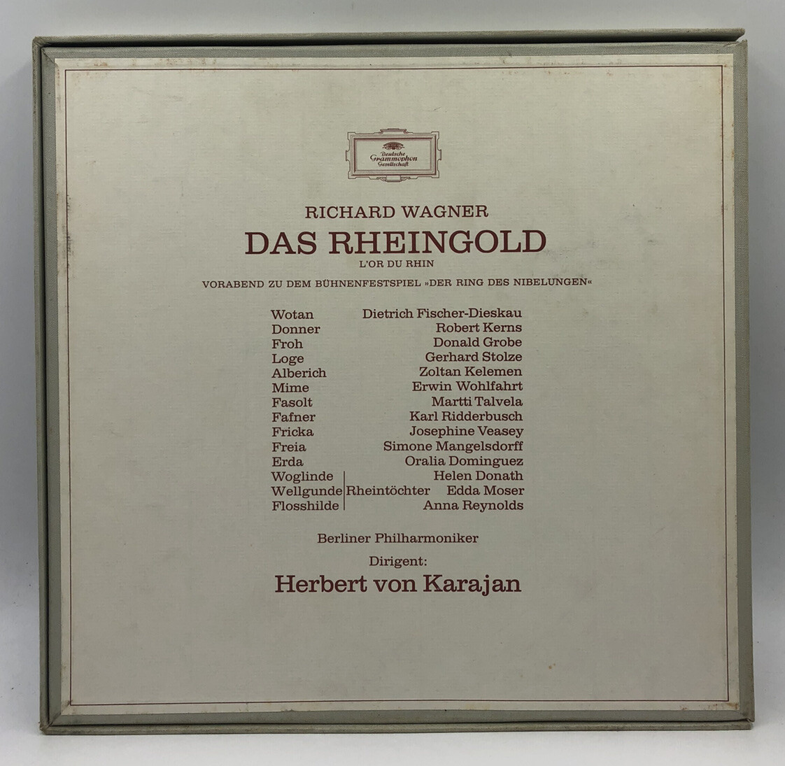 Das Rheingold / Karajan / Berlin Philharmonic / Deutsche