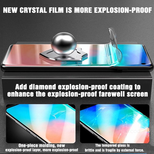 Hydrogel Film Screen Protector Cover For OnePlus 9RT 10 Pro 7T 6 9T Nord 2 Ace - Picture 4 of 36