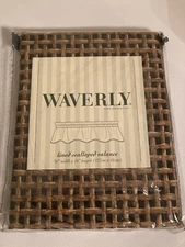 Brand New!!! Waverly Lined Scalloped Valance 50x16 Still In Original Packaging