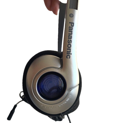 Panasonic Classic Vintage stereo Headphones comfort fit -3.5mm jack