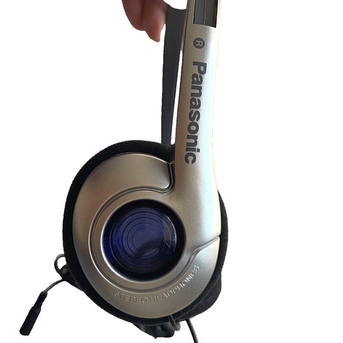 Panasonic Classic Vintage stereo Headphones comfort fit -3.5mm jack