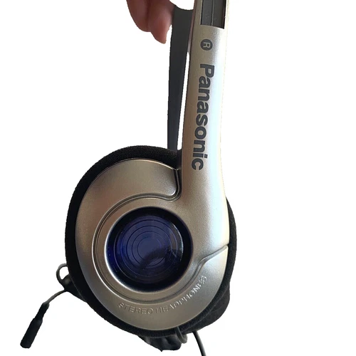Panasonic Classic Vintage stereo Headphones comfort fit -3.5mm jack