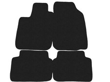 Anthrazit Fußmatten Velour für Dacia Logan limousine 2004-2014 Autoteppiche, 14x