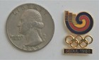SEOUL 1988  SUMMER OLYMPIC CLOISONNE LOGO PIN — photo 2