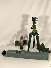 Vintage Bausch&Lomb BALSCOPE Zoom 60 Spotting Telescope w A Freeland Tripod Kit