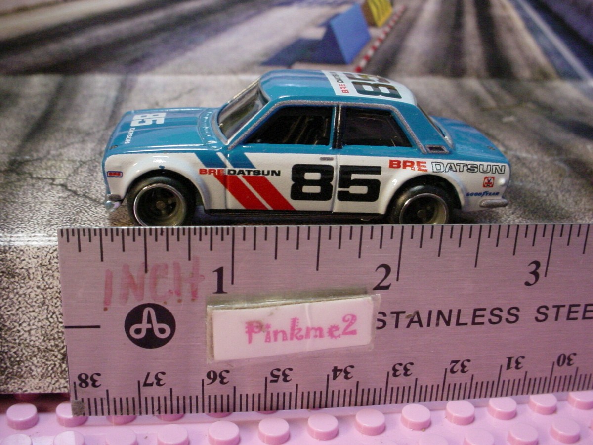 Hot Wheels Premium '71 BRE DATSUN 510 🔥blue/white; 85 🔥 LOOSE
