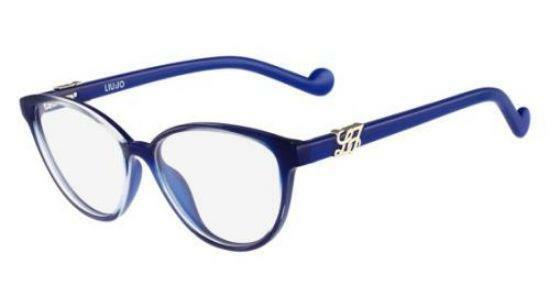 NEW Liu Jo LJ 2618 502 Blue Indigo Eyeglasses 53mm with LJ  display picture 1