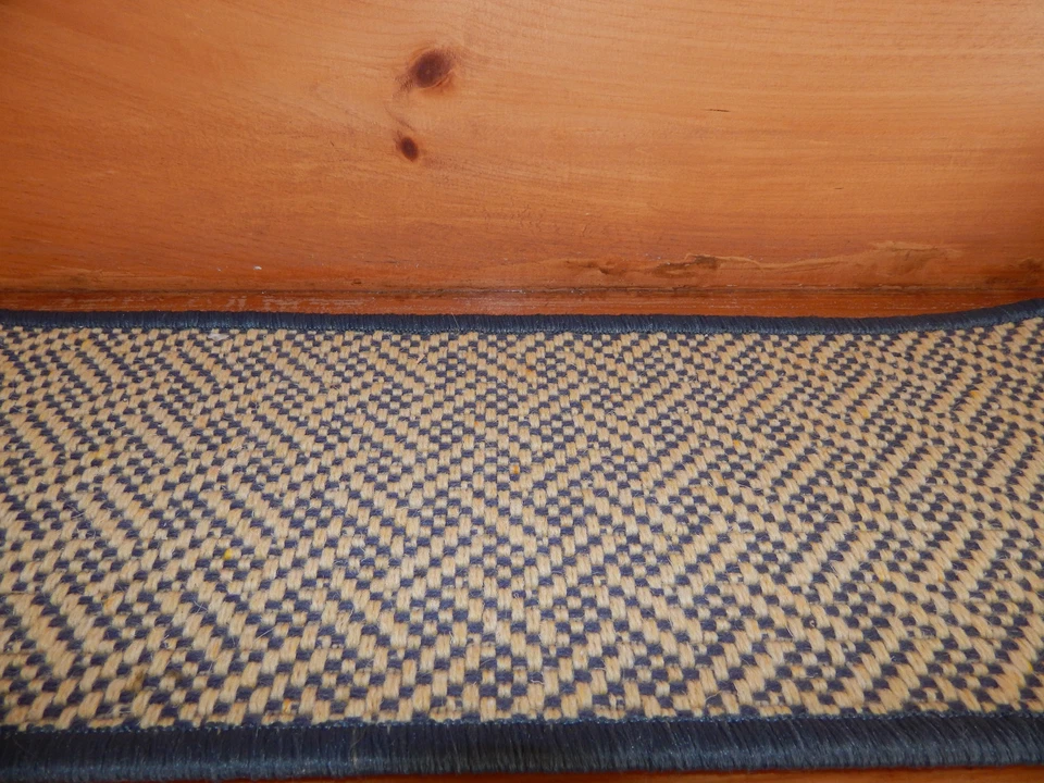 13 PASOS 9" x 25' peldaños escalera escalera LANA TEJIDA + aterrizaje 25" X 30". Foto 4 de 4