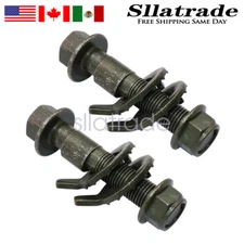 2x Adjustable Camber Correction Alignment Kit 16mm For Front Wheels Cam Bolts