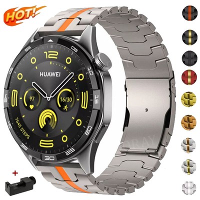 Titan Metall Armband Für Huami Amazfit GTR 47mm Bip 5 GTR 4 3 2 2e 3 Pro Cheetah
