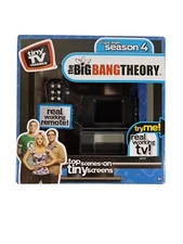 Big Bang Theory Tiny TV Classics Real Working TV And Remote Arcade Toys ~ New!