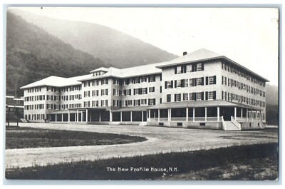 c1905 The New Profile House Building New Hampshire NH RPPC Photo Postcard