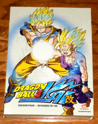 DRAGONBALL Z KAI SEASON FOUR Anime Toei Manga UnCut Series 4-Disc