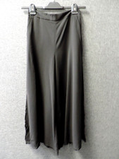 Oasis Wide leg Crop Black Trousers With Side Split UK 8 RRP  45 LN036 AA 10