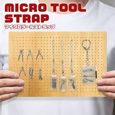 【Long nose pliers】Micro Tool Strap Keyholder Miniature Collectibles Dad Gift