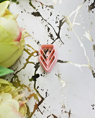 Boho Polymer Clay Cutter | 3D-gedrucktes Ohrringwerkzeug | PLA PETG | IrisCrafts7 UK