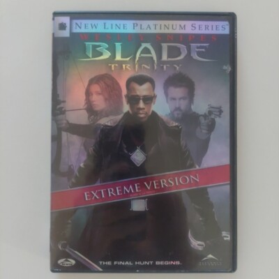 Blade: Trinity Extreme Version DVD 2 Discs Widescreen English French 