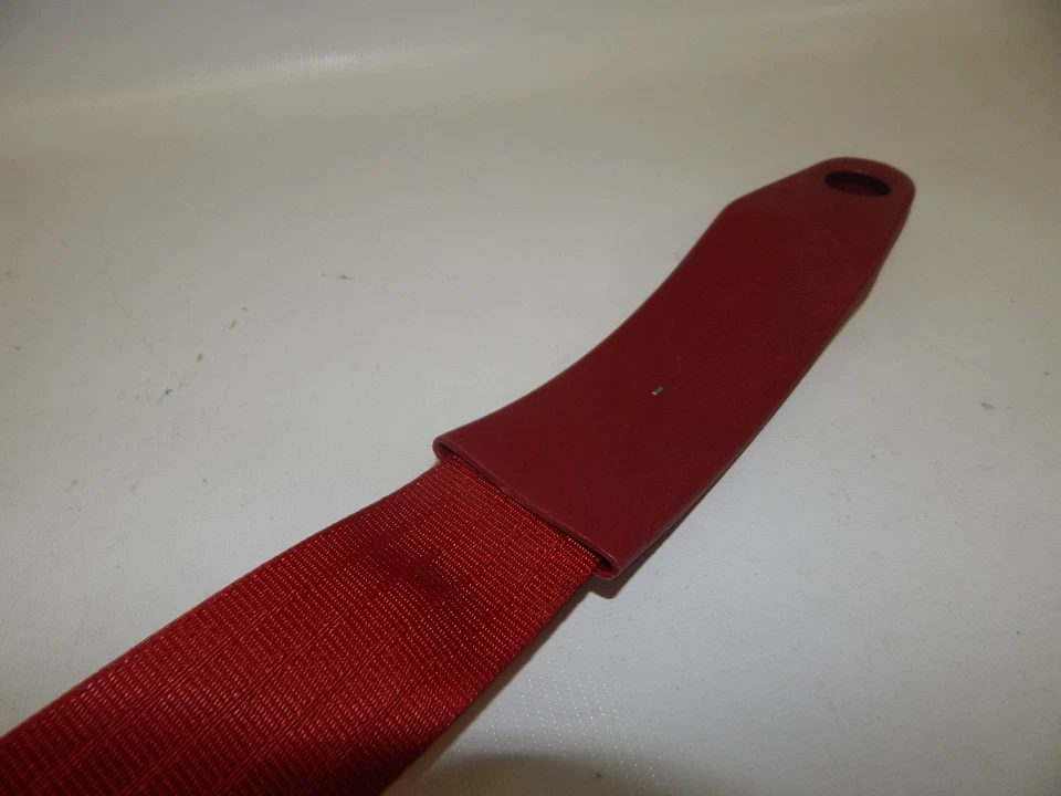 Nuevo retractor de cinturón de seguridad rojo F2ZZ61611B09D Ford Mustang 1992 fabricante de equipos originales Foto 2 de 4