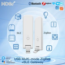 MOES WiFi Smart USB Multi-mode ZigBee Bluetooth Tuya Gateway Hub Alexa Google