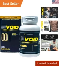 Natural Aromatase Inhibitor - ESTROVOID 1500mg for Hormonal Balance in Men
