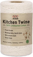 XKDOUS 476Ft Cotton Kitchen Twine, 2Mm for Roasting, Trussing Poultry, Baking & 