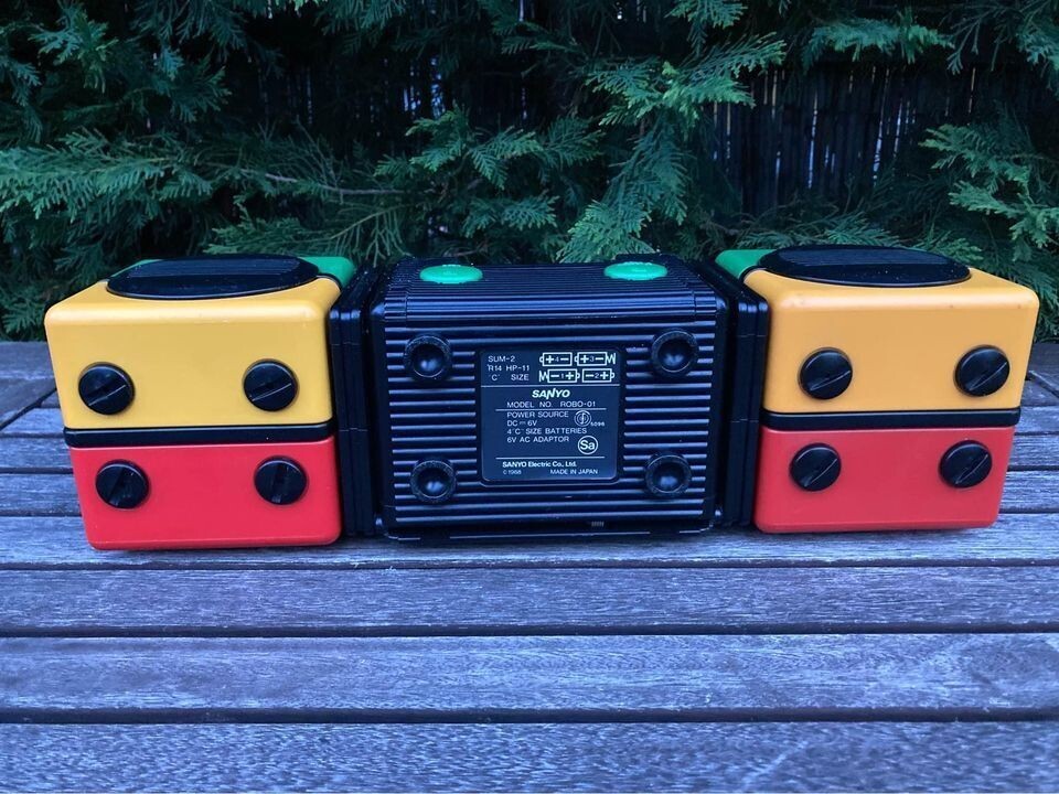 Sanyo Robo-01 iconic 1980's boombox | eBay