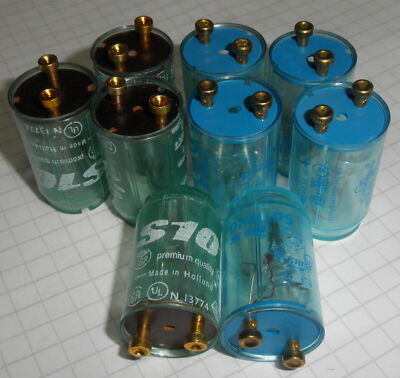 Pack of 9 S10 Safety Starter Philips fits Fluorescent Tubes TL Fluorescent La...