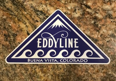 Eddyline Beer Sticker - Buena Vista Colorado Craft Beer Brewery Pub Ale Pizza