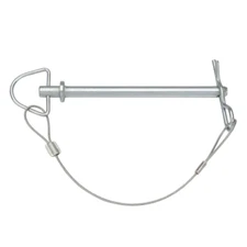 Clevis Pin 3/8 in. x 4-3/4 in. For Farm Lawn Garden Trailer Hitch Receivers 1 PK