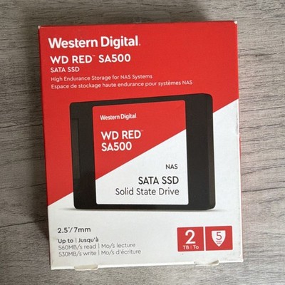Western Digital WD Red SA500 SATA SSD 2TB 2.5'' NAS 560MB/s 530MB/s