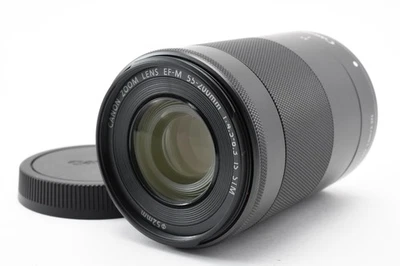 [Top MINT] Canon EF-M 55-200mm f/4.5-6.3 IS STM Graphite du JAPON - Photo 1/4