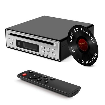 HiFi CD Player for Home, CD Ripper, Bluetooth Car CD Player with USB Ripping,...